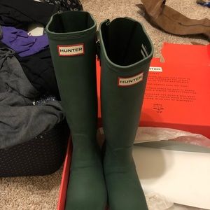 Forrest Green Hunter Boots